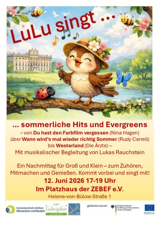 Lulu sings // &copy; Stadt Ludwigslust