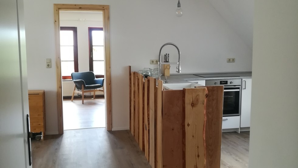 Ingang tot de vakantiewoning, © Luise Beaumont