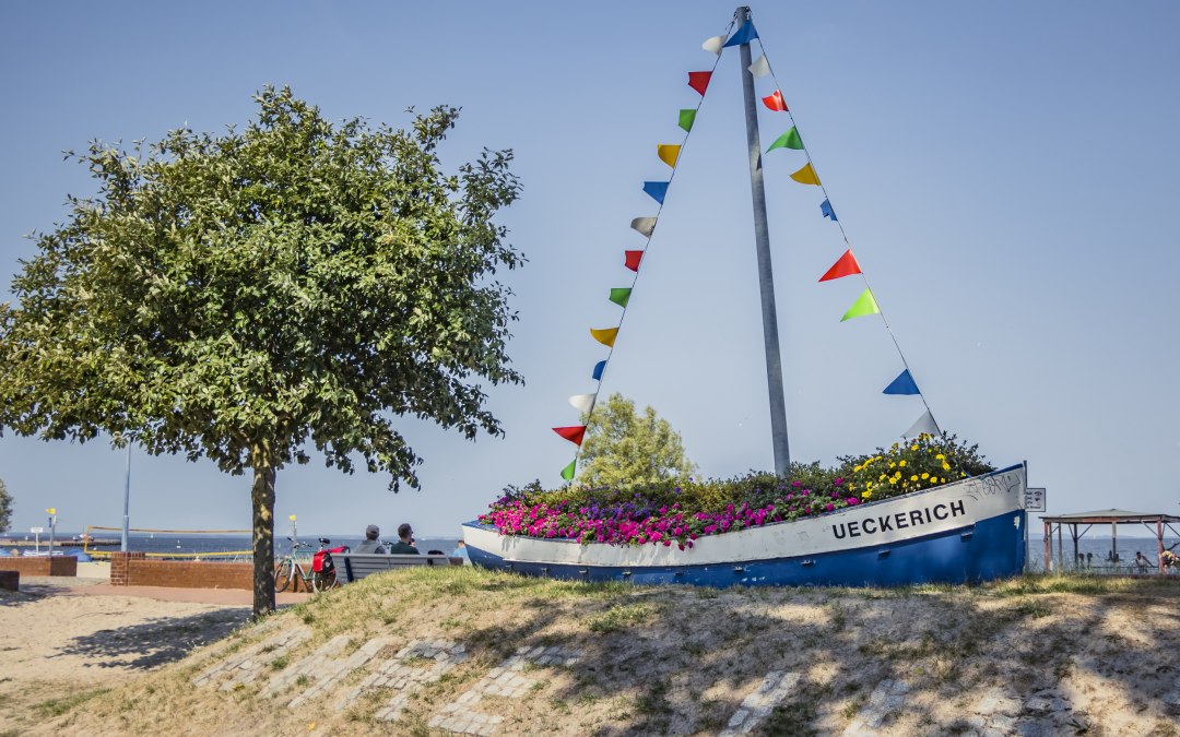 Zatoka Ueckermünde nad Zalewem Szczecińskim wita swoich gości., © TVV/Philipp Schulz