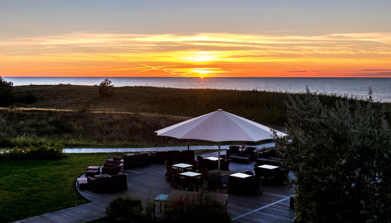 Zmierzch w Strandhotel Dünenmeer, © Strandhotel Dünenmeer