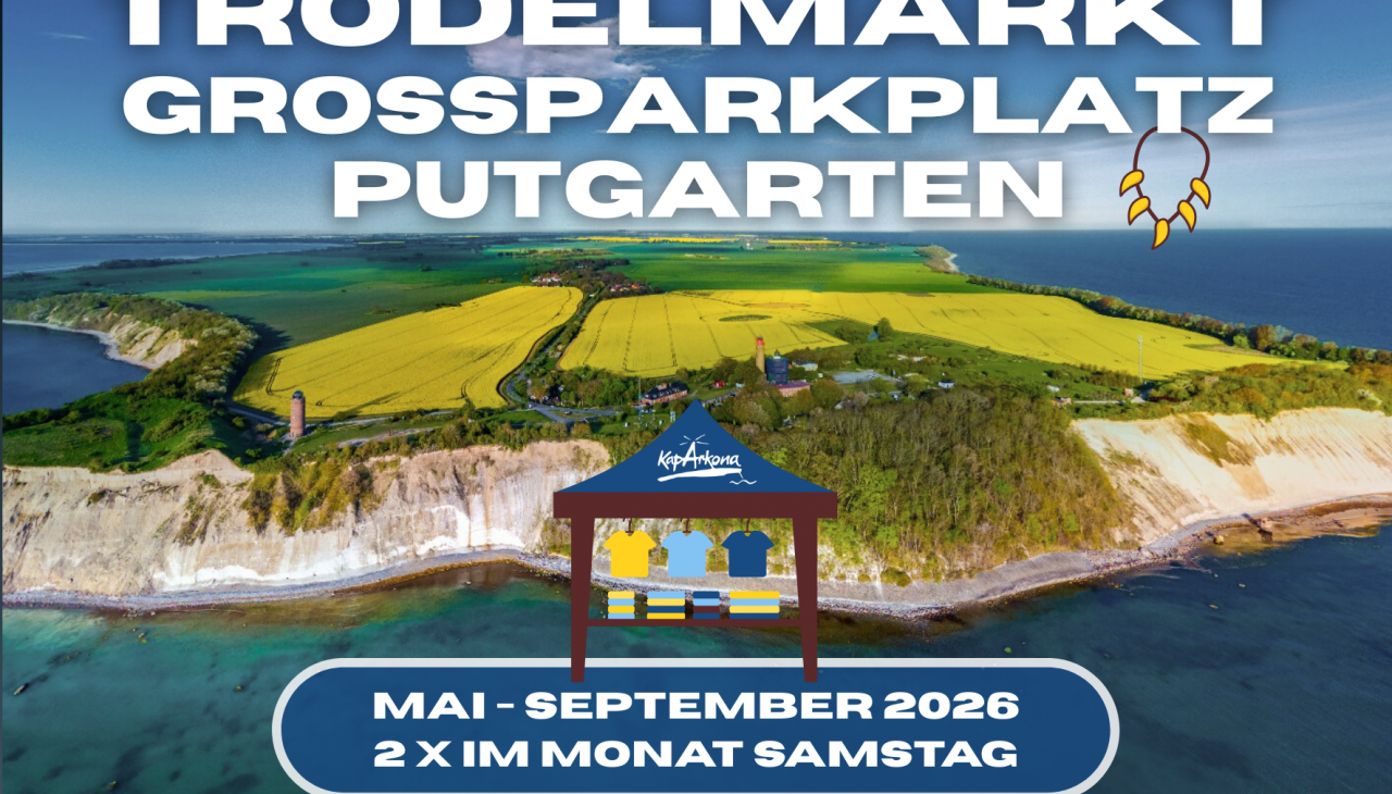 Strona internetowa pchlego targu 2026, &copy; Tourismusgesellschaft mbH Kap Arkona