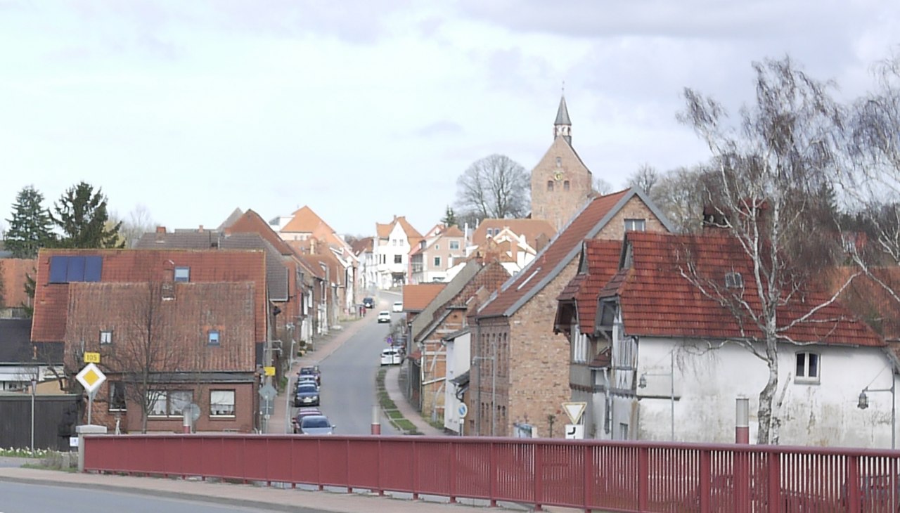 Dassow - widok na Lübecker-Straße, © Hans Espenschied Dassow - widok na Lübecker-Straße, © Hans Espenschied