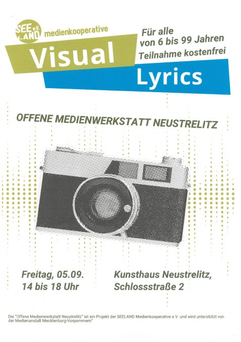 Open media workshop Kunsthaus 5.9., © Kunsthaus Neustrelitz