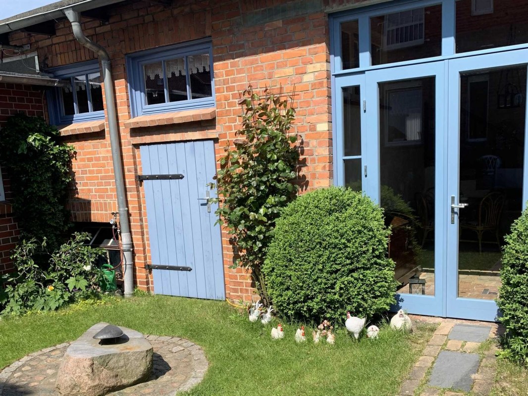 Widok z zewnątrz na mieszkanie wakacyjne w mieście, &copy; Jana Koch