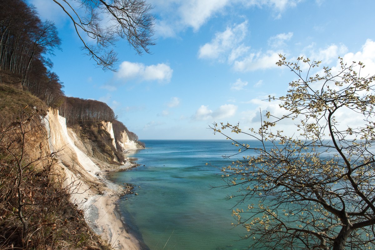 Spring chalk coast hike, © NZK-Lehmann Spring chalk coast hike, © NZK-Lehmann