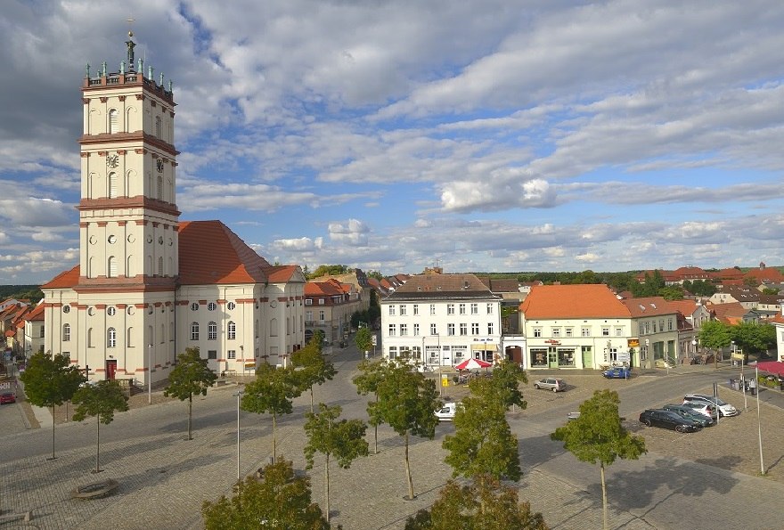 Neustrelitz stadskerk, © Roman Vitt