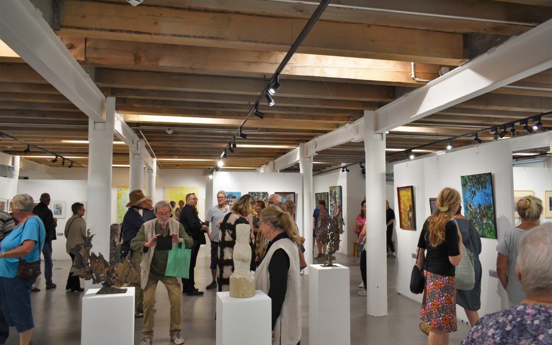 Kunsttentoonstelling 2023 in de speciale tentoonstelling van het museum in de Kulturmühle, © Axel Schott