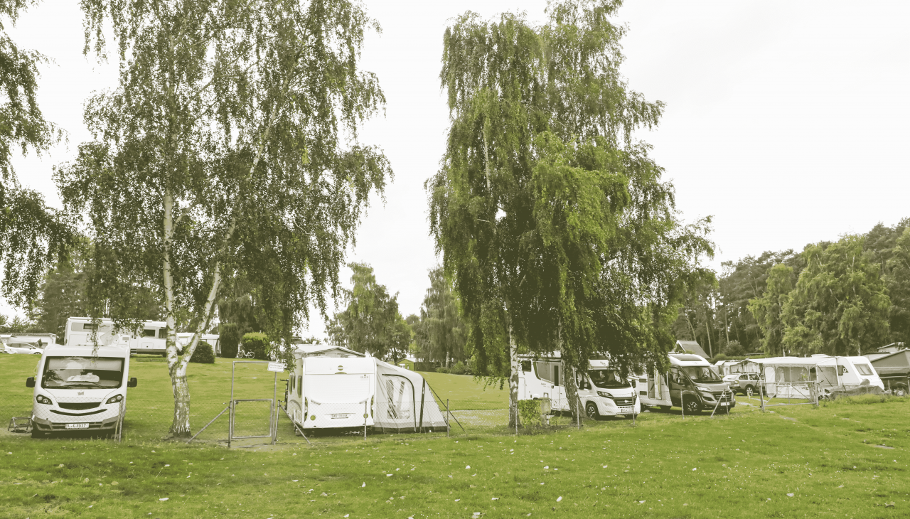 Stanowiska dla przyczep kempingowych, &copy; TMV/Gohlke