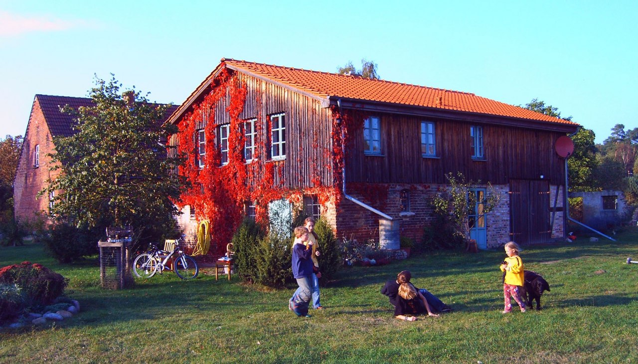 Widok na dom jesienią, © v. Kessel Widok na dom jesienią, © v. Kessel