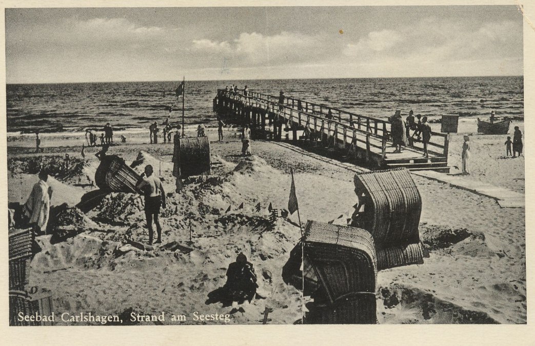 Kr&oacute;tkie filmy o historii i "za kulisami", &copy; Strand mit Seesteg