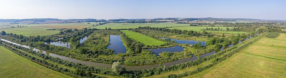 Landschap van de Peene met venen // © Tourismusverband Mecklenburgische Seenplatte/Tobias Kramer Landschap van de Peene met venen // © Tourismusverband Mecklenburgische Seenplatte/Tobias Kramer