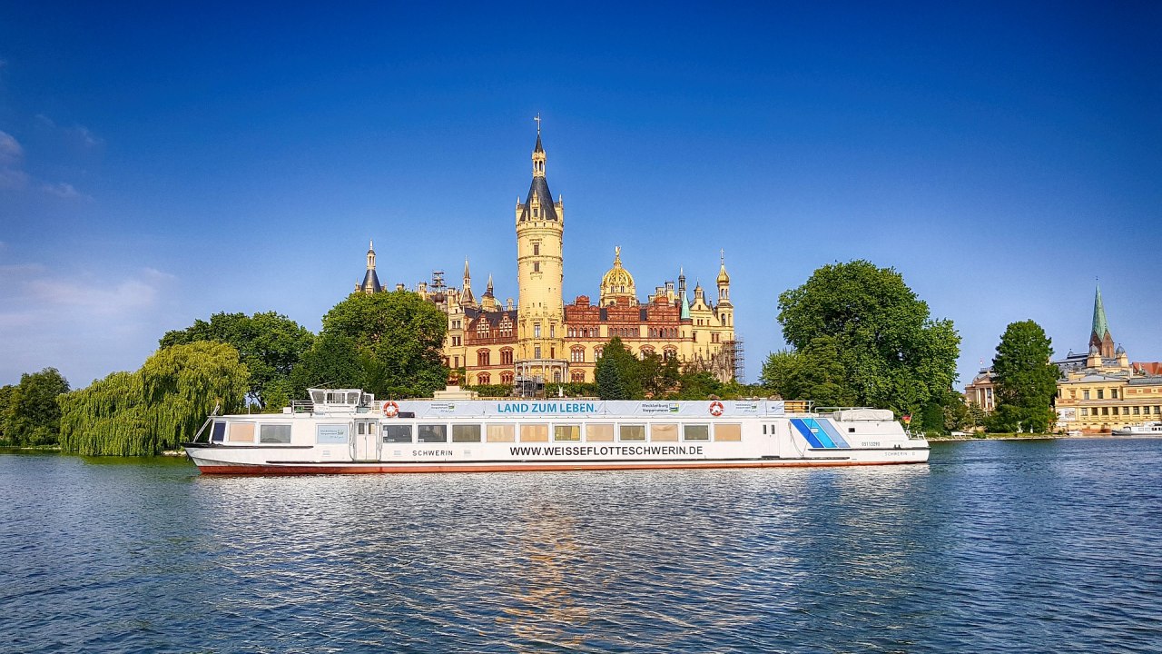 Biała Flota - Schwerin, © Weisse Flotte Schwerin Biała Flota - Schwerin, © Weisse Flotte Schwerin
