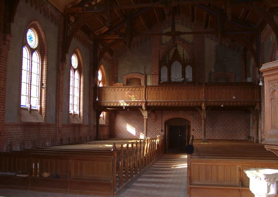 Sukow village church organ, © Foto: Karl-Georg Haustein