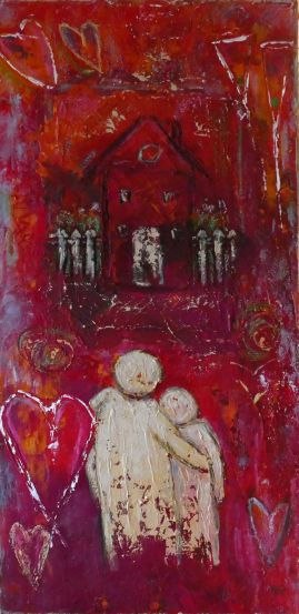 Moving into the red house, &copy; Rosemarie Willig