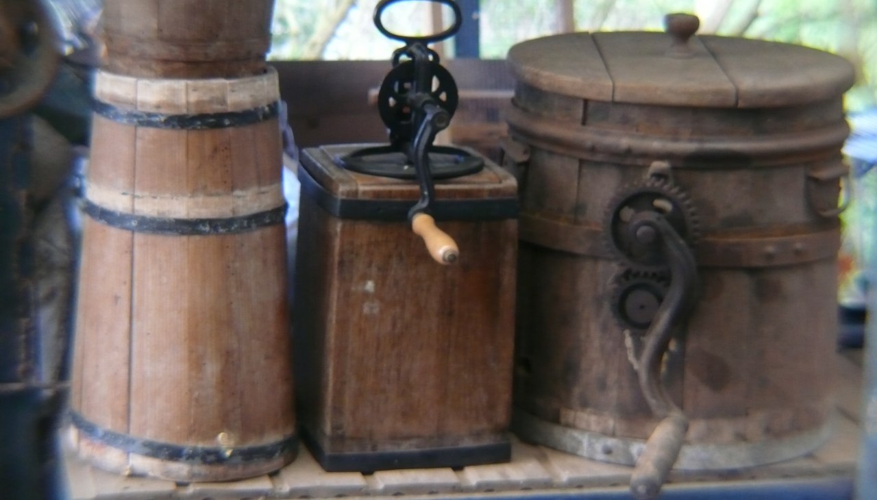 Butter churns, © Peter Ramsch Butter churns, © Peter Ramsch