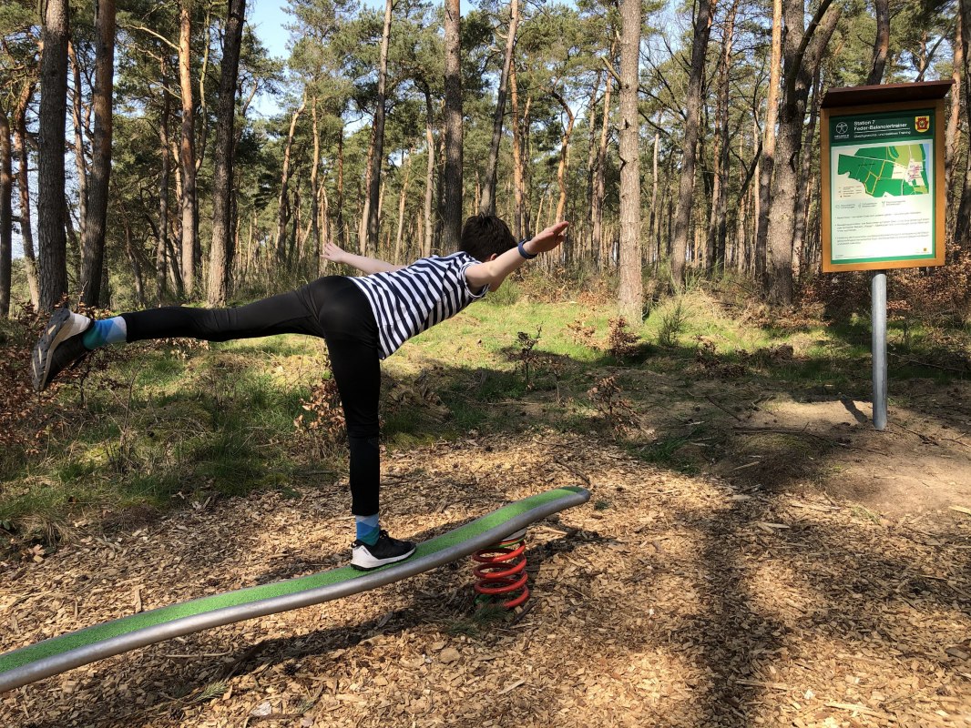 Therapie in het geneeskrachtige bos Quetziner Tannen, &copy; Annette R&ouml;sler