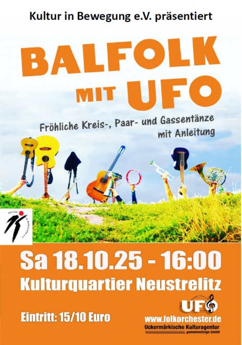 Balfolk with UFO, © Kultur in Bewegung e.V.