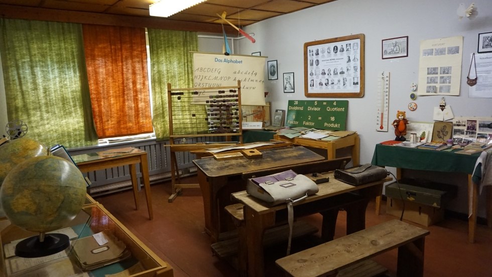 Het schoolmuseum biedt rondleidingen en evenementen voor geïnteresseerde groepen, © Amt Recknitz-Trebeltal Het schoolmuseum biedt rondleidingen en evenementen voor geïnteresseerde groepen, © Amt Recknitz-Trebeltal