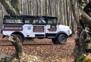 Your rustic travel vehicle - a Hanomag // &copy; Volker Barthmann