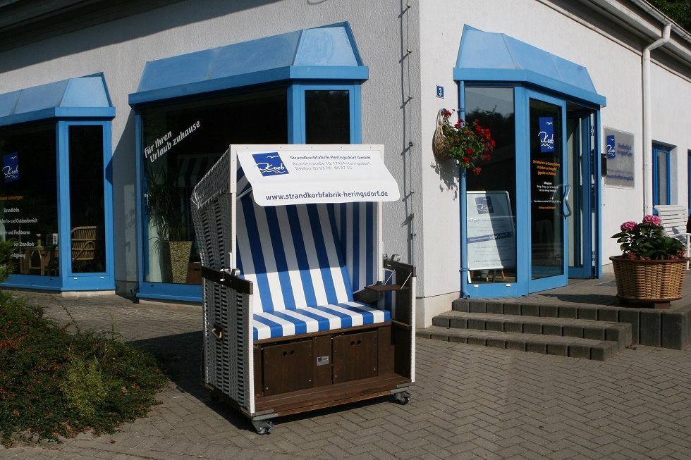 Fabriekswinkel van de strandstoelenfabriek, &copy; Sabrina Wittkopf-Schade