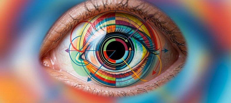 Das Auge // &copy; KI