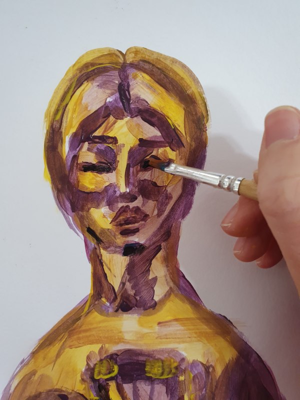 Painting of a Sculpture // © Foto: Kunsthalle Rostock Painting of a Sculpture // © Foto: Kunsthalle Rostock