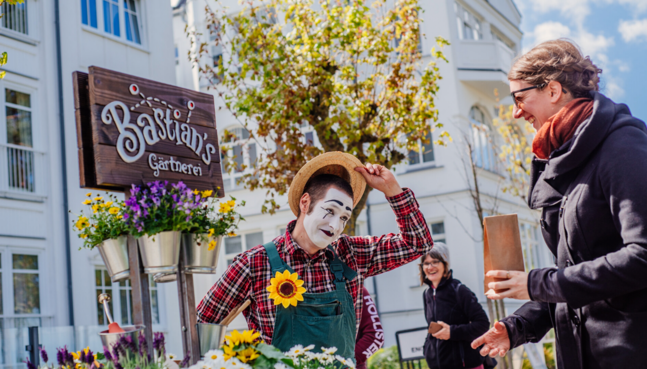 Straßentheater Festival Binzer Zaunkönige, © Binzer Bucht Tourismus Straßentheater Festival Binzer Zaunkönige, © Binzer Bucht Tourismus