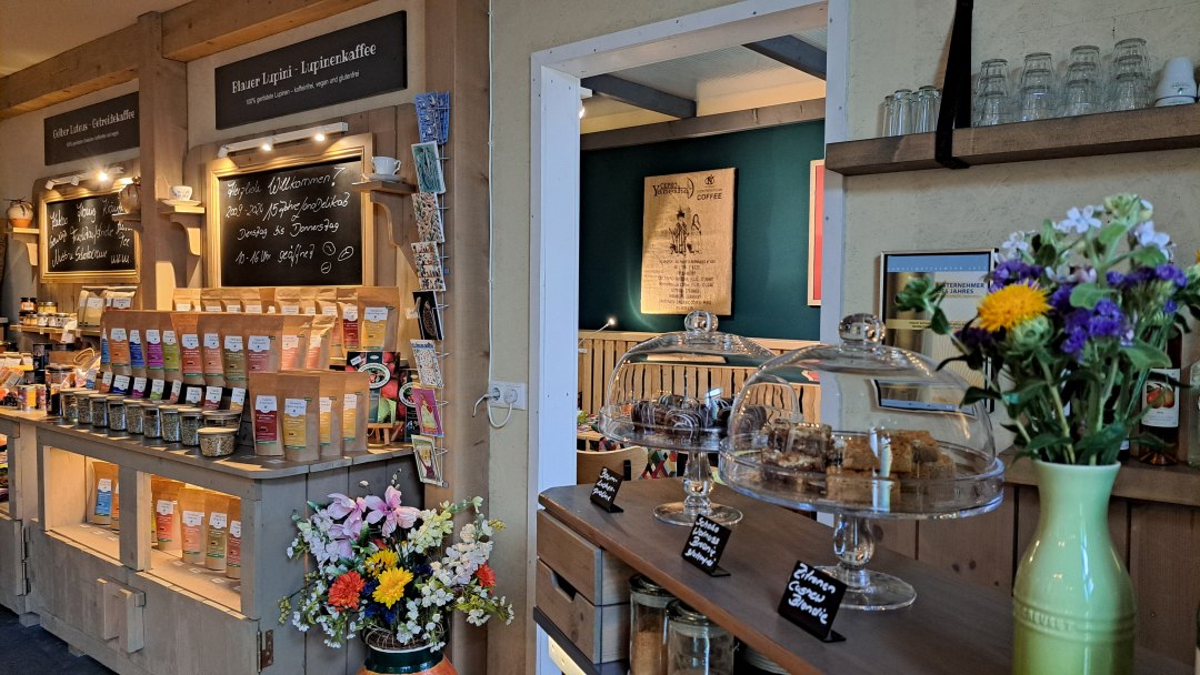 Letnia kawiarnia Barth, © Bio-Rösterei LandDelikat Letnia kawiarnia Barth, © Bio-Rösterei LandDelikat