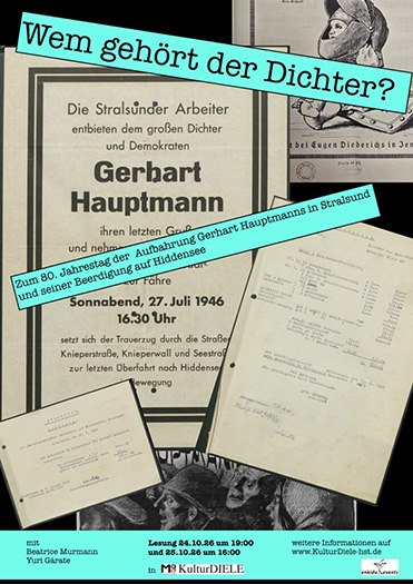 Szenische Lesung – Wem gehört der Dichter? // © Beatrice Murmann Szenische Lesung – Wem gehört der Dichter? // © Beatrice Murmann