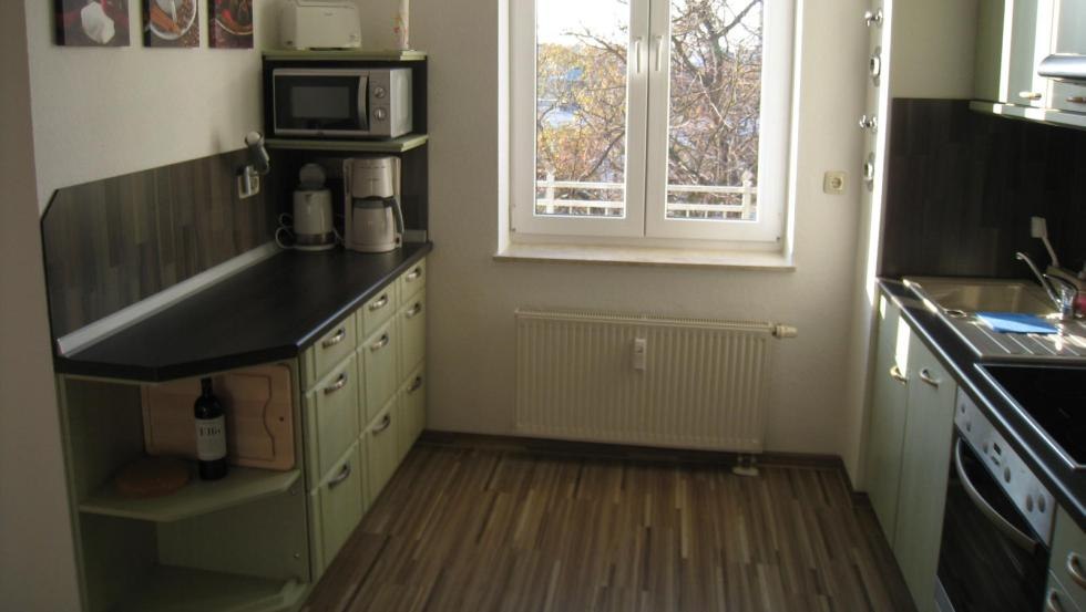 View of the new and modern kitchen, © a. Daubert
