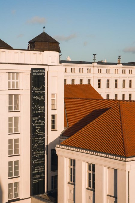 Szczeg&oacute;ły gł&oacute;wnego archiwum państwowego MV, &copy; Welterbeverein Schwerin