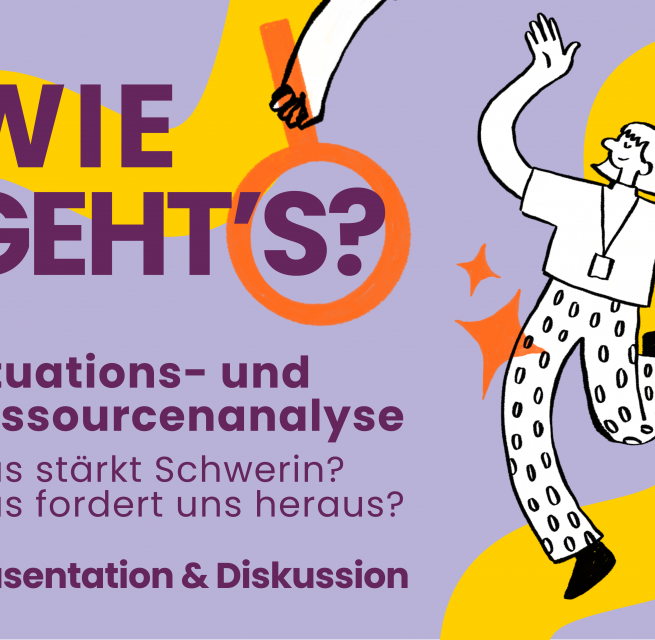 Eine Veranstaltung der Partnerschaft für Demokratie Schwerin im Rahmen des Bundesprogramms Demokratie Leben! // © PfD Schwerin Eine Veranstaltung der Partnerschaft für Demokratie Schwerin im Rahmen des Bundesprogramms Demokratie Leben! // © PfD Schwerin