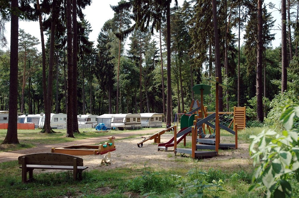 Dla najmłodszych przygotowano plac zabaw. // &copy; Haveltourist