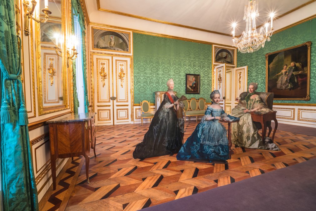 Exhibition in the rooms of Ludwigslust Castle, © SSGK MV / Timm Allrich Exhibition in the rooms of Ludwigslust Castle, © SSGK MV / Timm Allrich