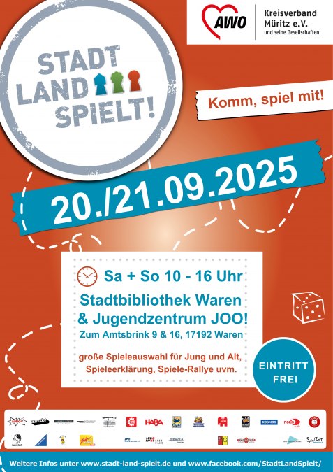 Poster voor het evenement, © AWO Kreisverband Müritz e. V.