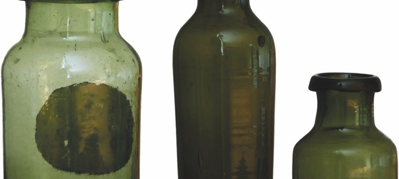 Alte Postkarte der Glash&uuml;tte Karow // &copy; Naturmuseum Goldberg