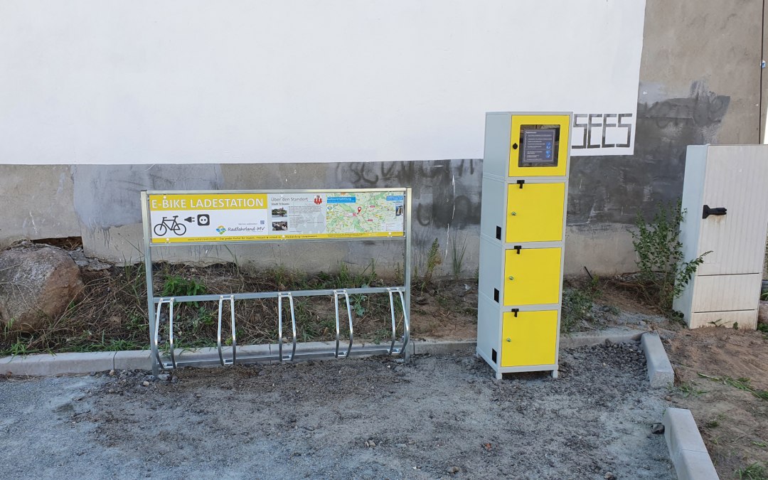 e-bike-charging-station-tribsees, © Amt Recknitz-Trebeltal