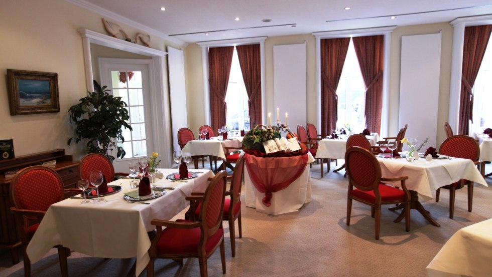 Prinzenstube w hotelu Erbprinz, © Hotel Erbprinz Prinzenstube w hotelu Erbprinz, © Hotel Erbprinz