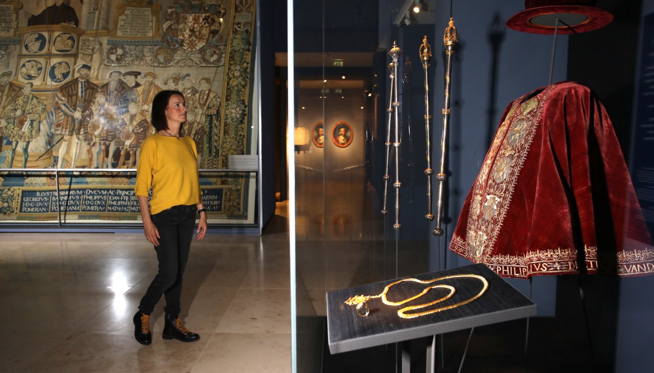 Widok wystawy poświęconej historii regionu pomorskiego, © Pommersches Landesmuseum / Vincent Leifer