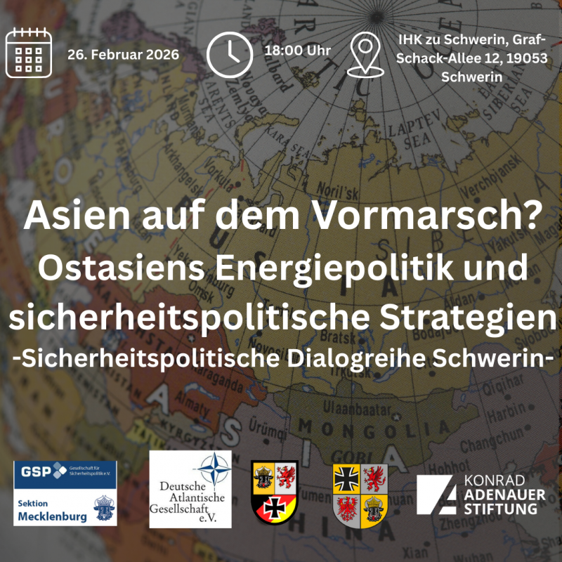 Sharepic van het evenement, &copy; Konrad-Adenauer-Stiftung M-V