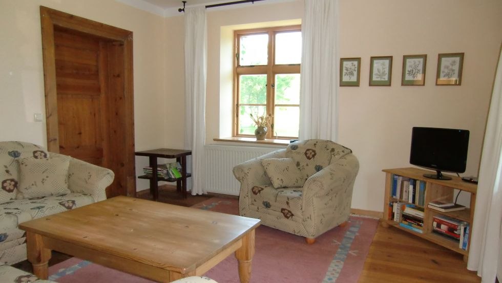 Living room Dreiseithof Schmadebeck, © Dreiseithof Schmadebeck Living room Dreiseithof Schmadebeck, © Dreiseithof Schmadebeck