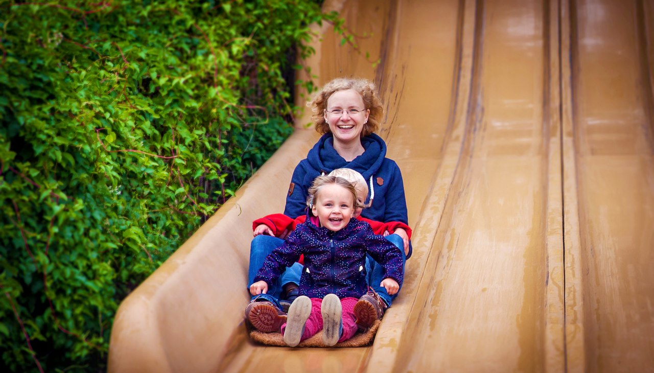 Zjeżdżalnia z worka na ziemniaki, © Karls Erlebnis-Dorf Zjeżdżalnia z worka na ziemniaki, © Karls Erlebnis-Dorf