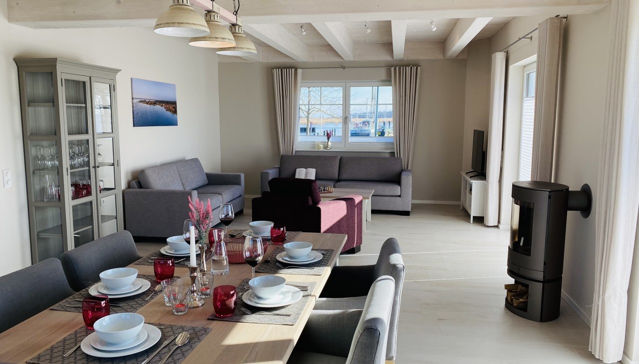 Living and dining room, © Resort Stettiner Haff