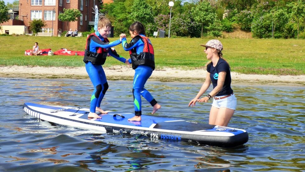 Oceanblue Watersports ma również oferty dla dzieci // © Oceanblue Watersports Oceanblue Watersports ma również oferty dla dzieci // © Oceanblue Watersports