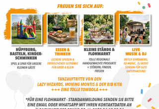 PflegeSonne Charity Fest - Flyer (Rückseite) // © Norr Design MV PflegeSonne Charity Fest - Flyer (Rückseite) // © Norr Design MV