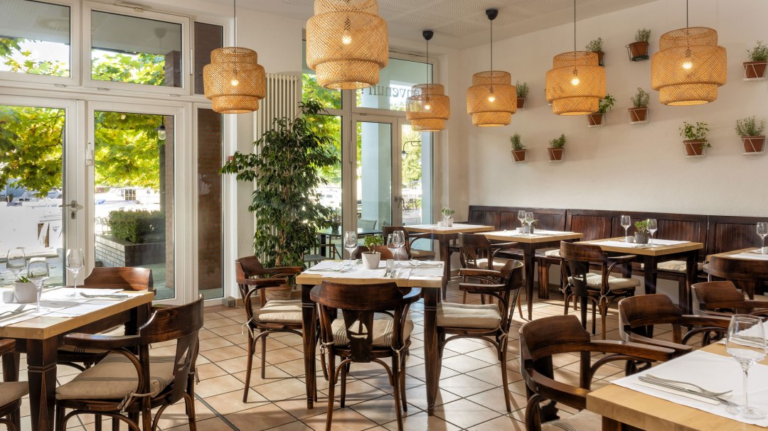 Eetzaal in het Precise Resort Marina Wolfsbruch, © Precise Resort Marina Wolfsbruch