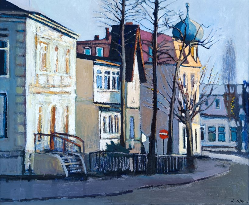 © 26. Pommersche Kunstauktion - Winterauktion - Volker Köpp Straßenansicht Ahlbeck.jpg