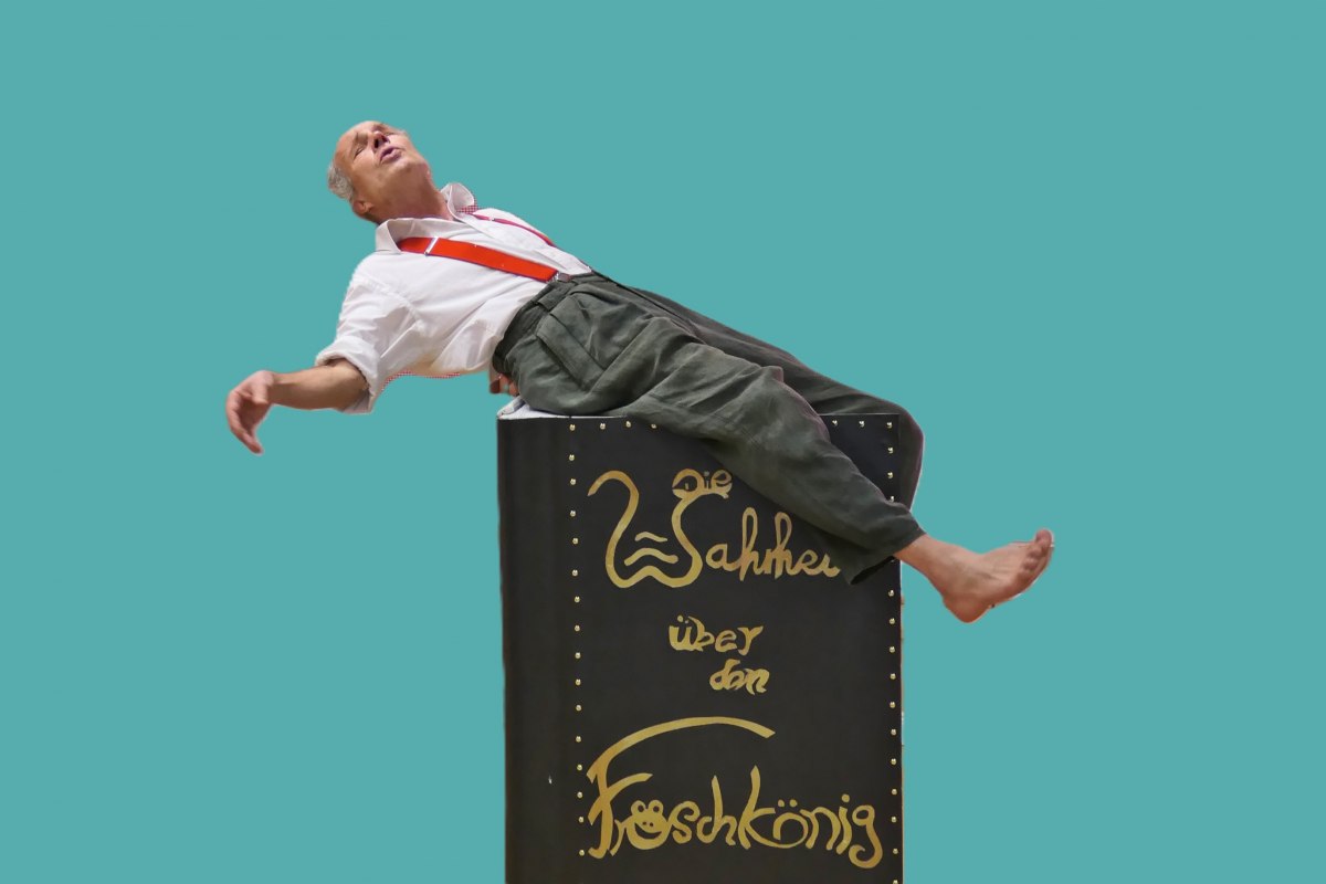 Prawda o Żabim Kr&oacute;lu | Achim Sonntag // &copy; Achim Sonntag | kindertheater-achimsonntag.de