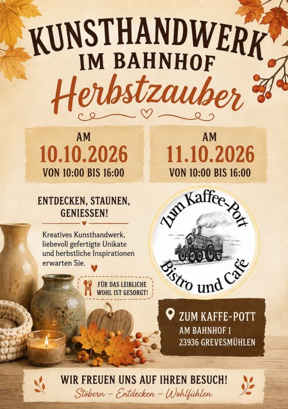 Ulotka // &copy; Zum Kaffee-Pott