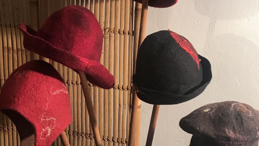 Felt hats and caps, &copy; Martina Wei&szlig;